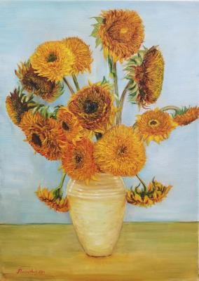 Sunflowers. Olehnovich Polina