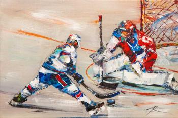 Hockey. Decisive blow (A Gift To A Hockey Player). Rodries Jose