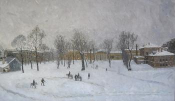 Winter landscape of the Academic garden