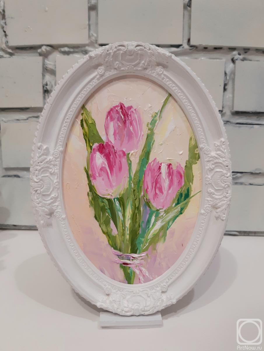 Prokofeva Irina. Bouquet of tulips