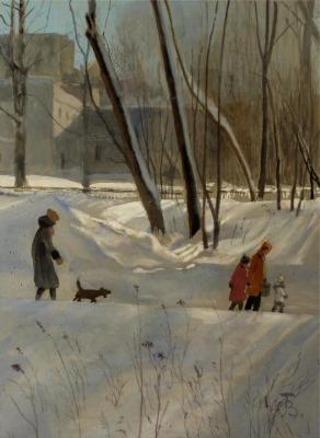 After the snowstorm (Clean Snow). Tumanov Vadim