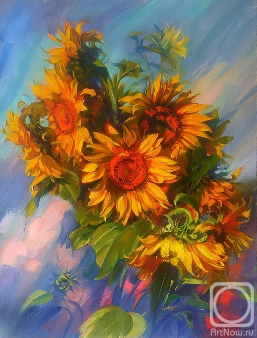 Goryacheva Svetlana. Sunflowers