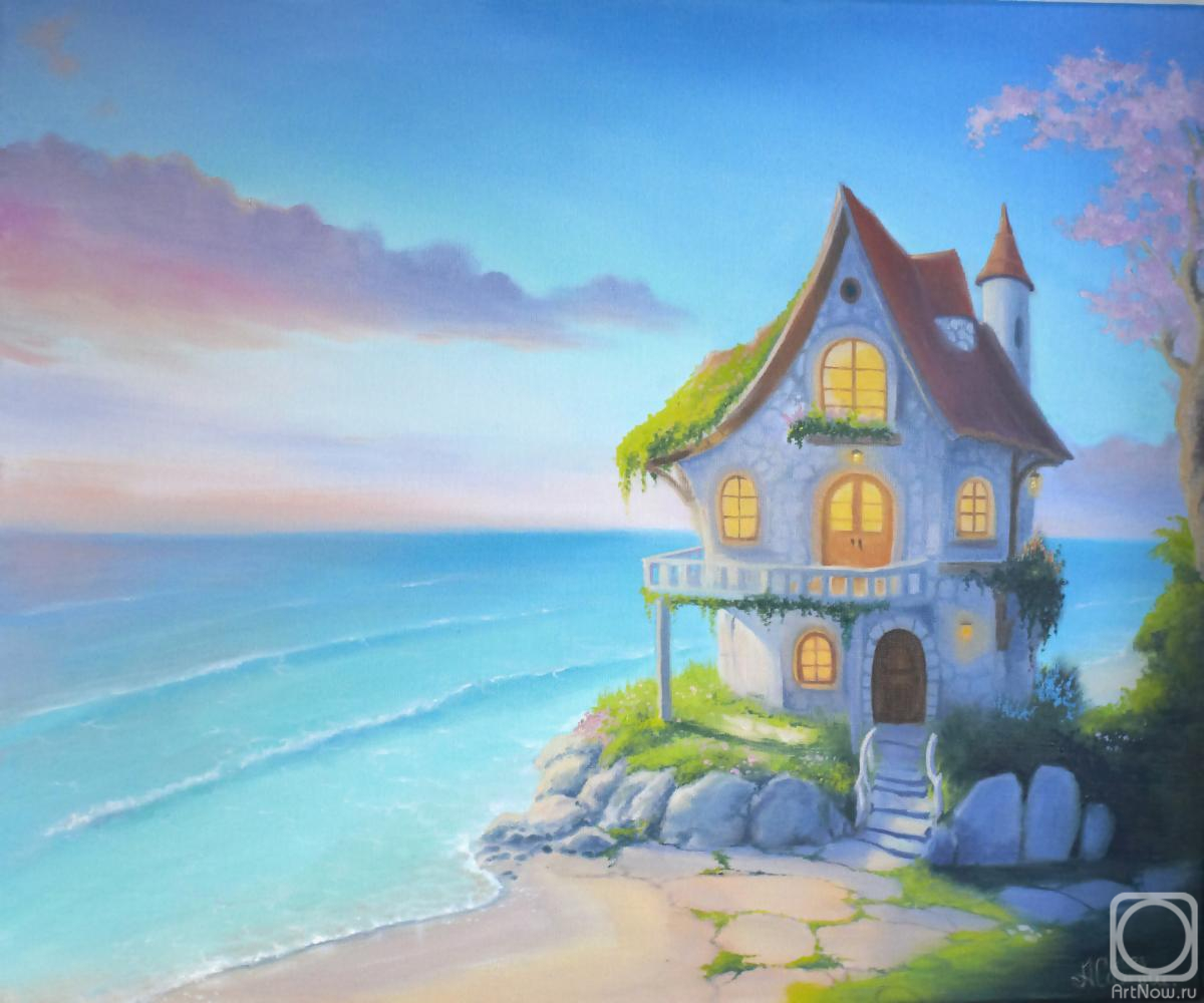 Samusheva Anastasiya. Fairytale house by the sea