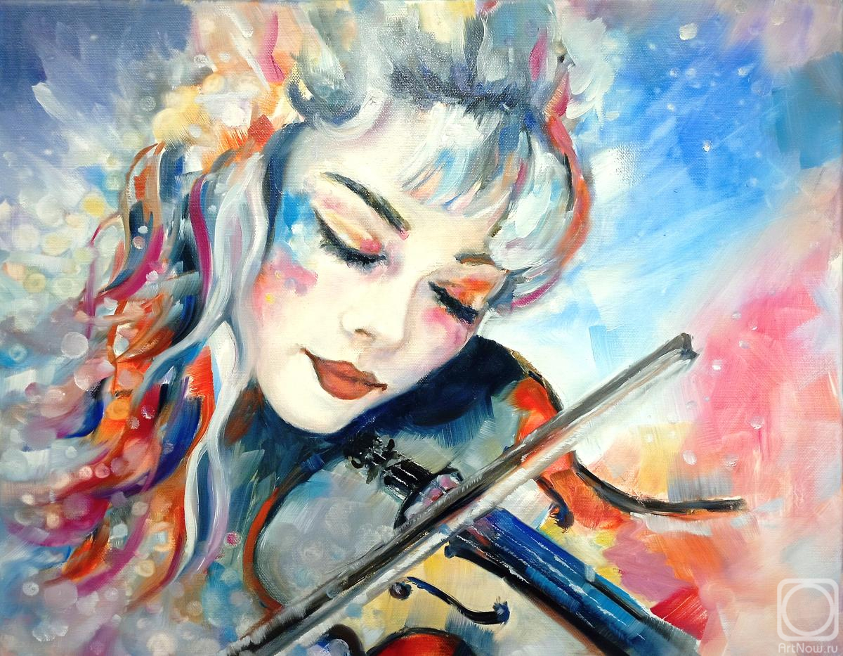 Rodionova Svetlana. Violinist Girl