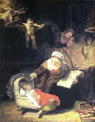 The Holy Family (Holy Mary). Mashin Igor