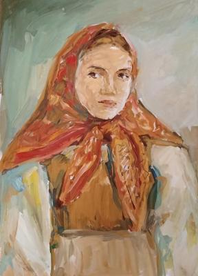 Good evening (Russian Girl Portrait). Novikova Marina