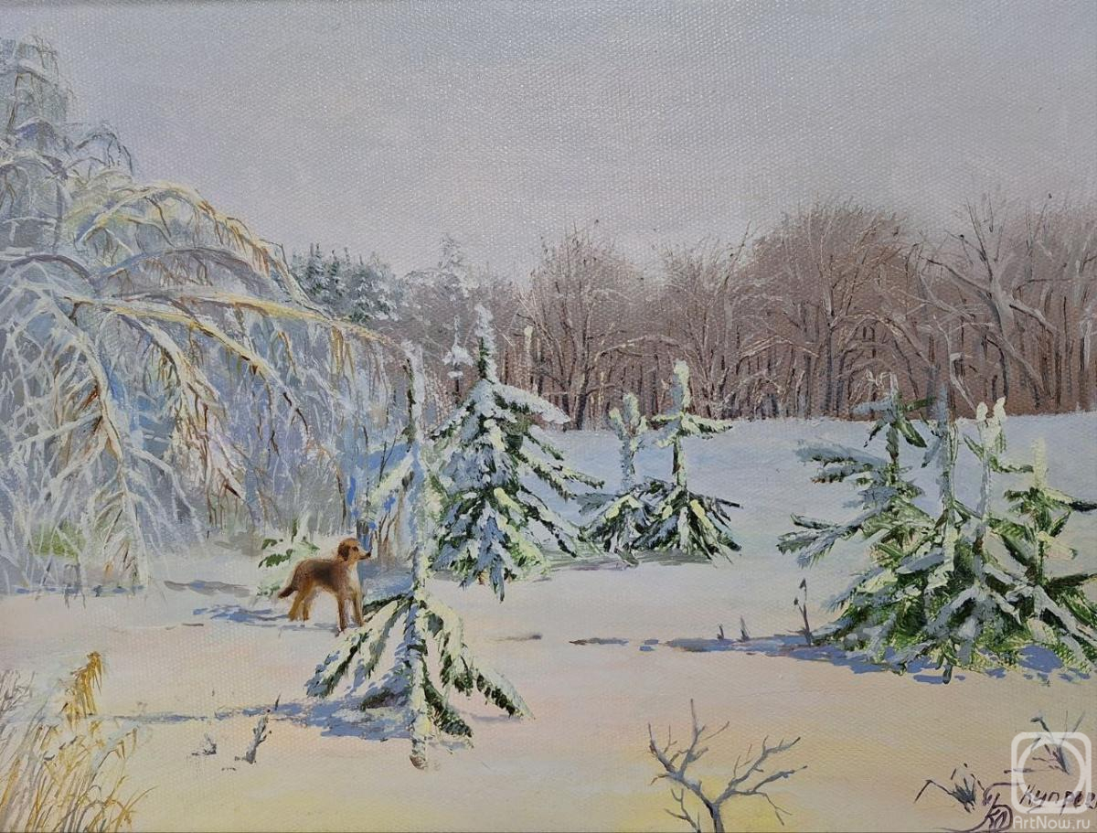 Borisova-Kupreeva Lyudmila. Winter forest