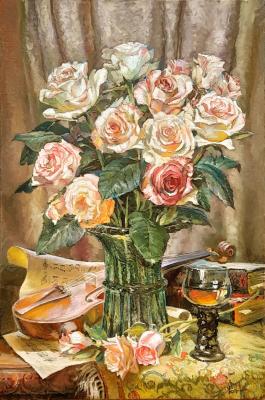 Melody of Roses (Modern Russian Artists). Bespalov Igor