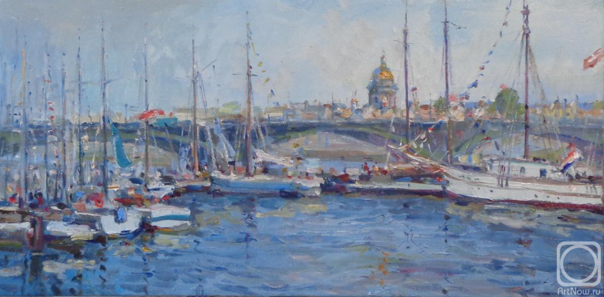 Rusanov Aleksandr. Regatta in St. Petersburg