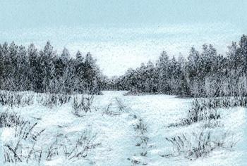 Among the Winter 36 (Forest Art). Abaimov Vladimir
