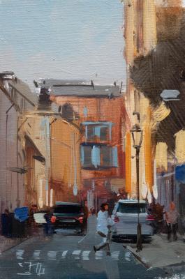 "Where's the Snuffbox here?" Chaplygin Street (The Street Of The Old Town). Shalaev Alexey
