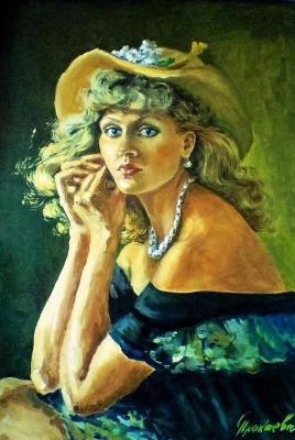 Self-portrait. Prokaeva Galina