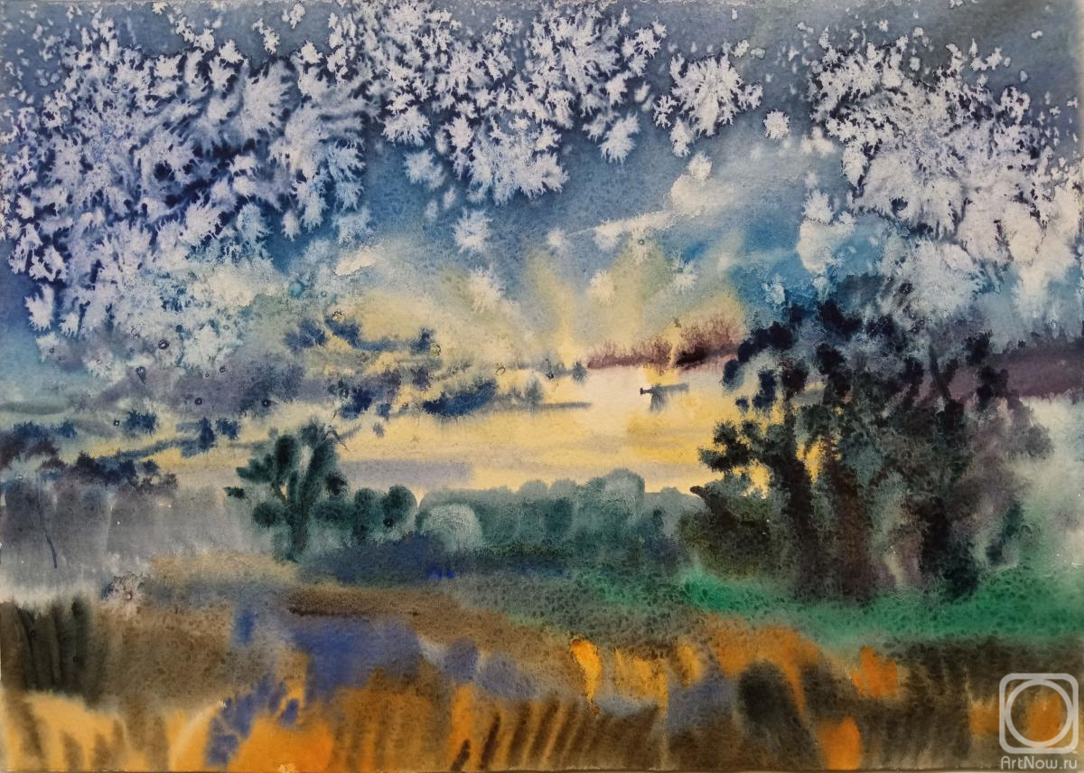 Goryushkina Anastasiya. The moon and the stars