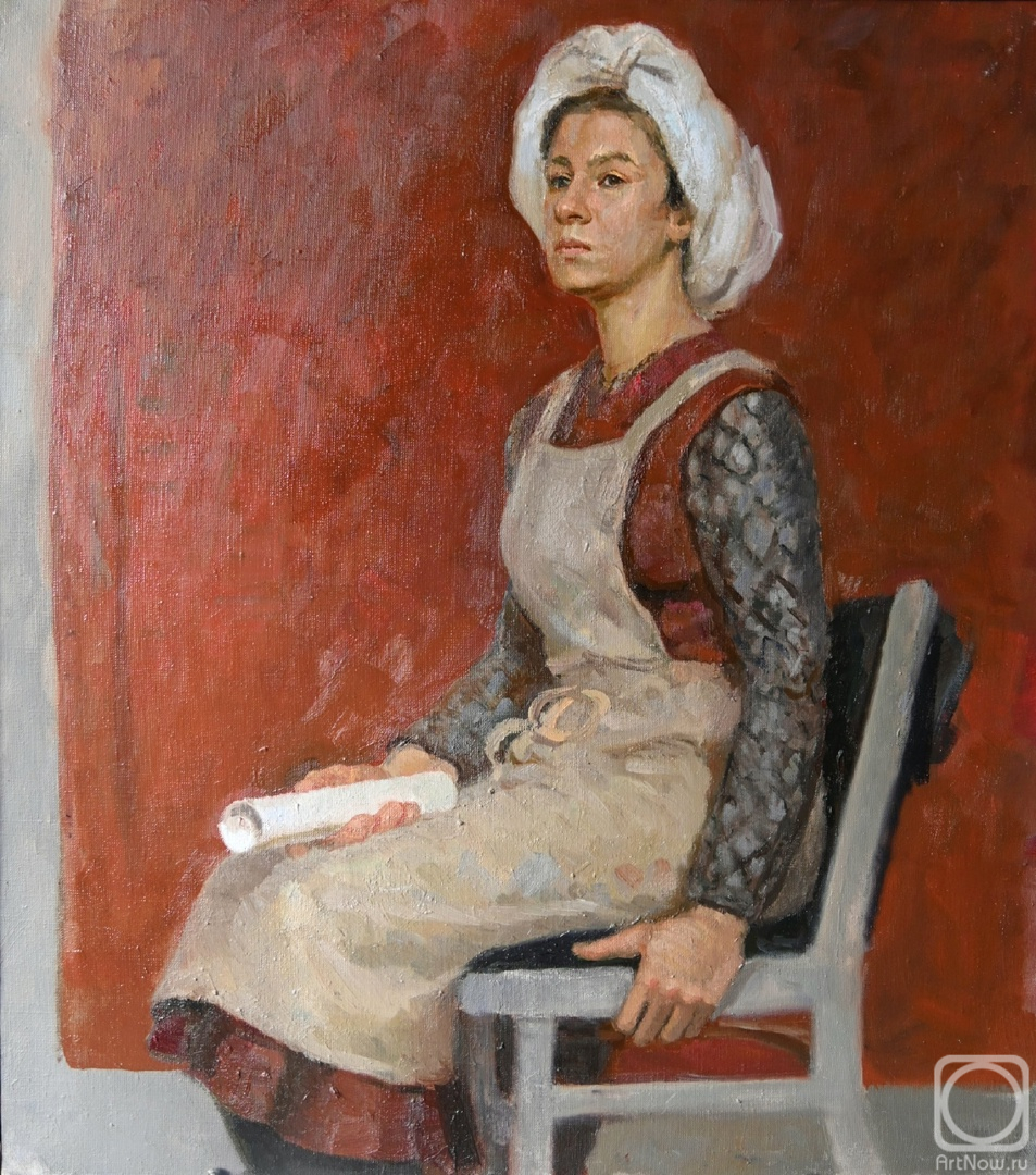 Galimov Aydar. Portrait with hands
