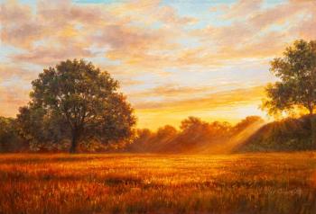 Far from the bustle. At dawn