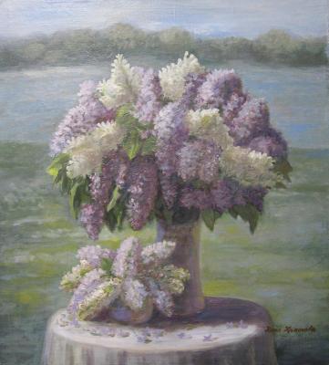 Lilac time (Nina Krasnova Jr). Krasnova Nina
