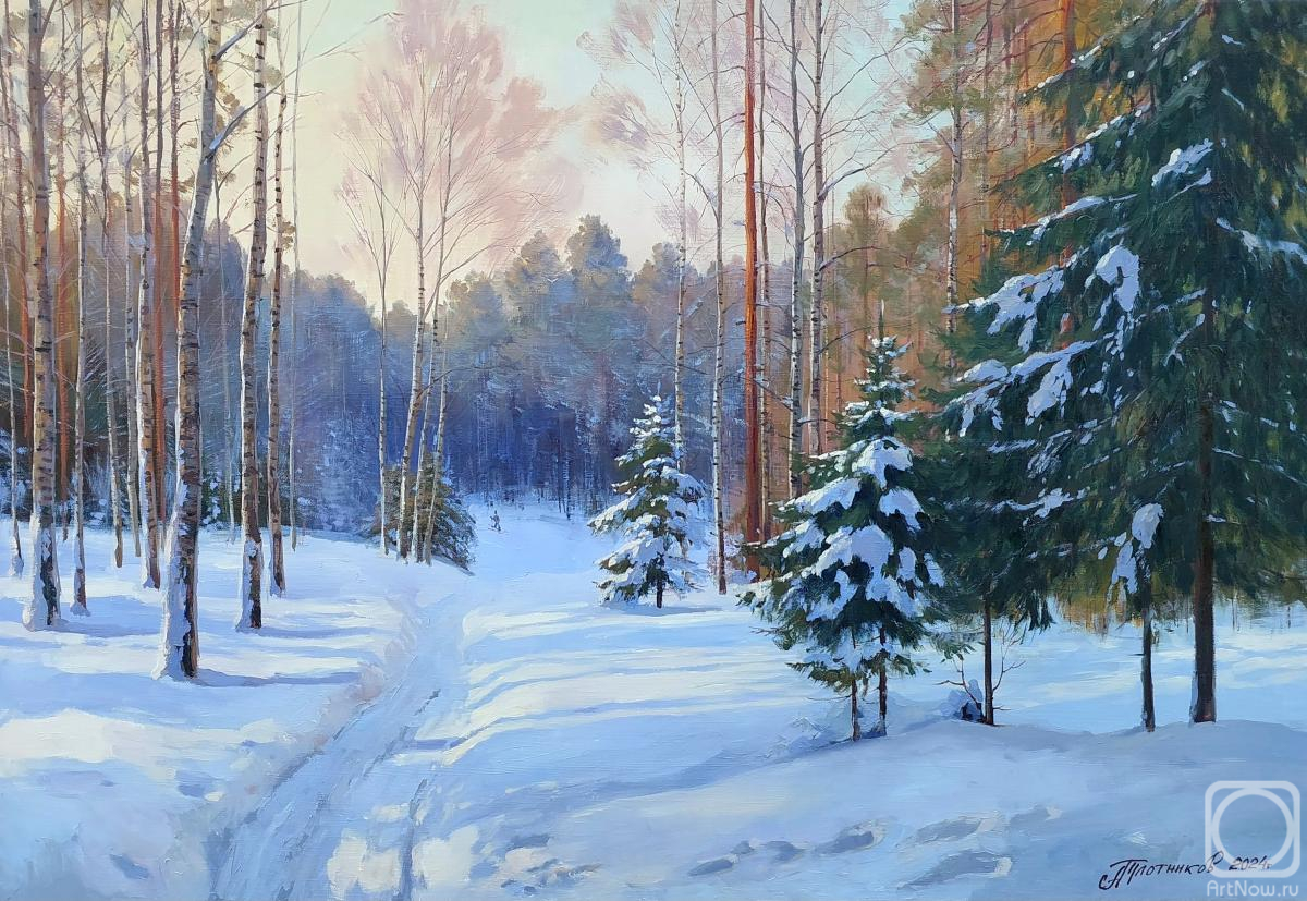 Plotnikov Alexander. January frosts