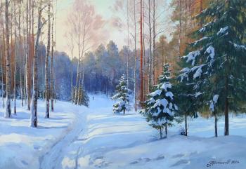 January frosts. Plotnikov Alexander