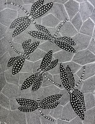 Dragonflies (Graphics For The Interior). Gvozdetskaya Irina