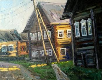 Northern huts (Northern Village). Gerasimova Natalia