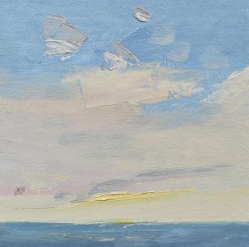 Painting From the series White Nights on the White Sea. Polzikova Oksana
