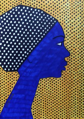 Africa III (Portrait Of An African Woman). Gvozdetskaya Irina