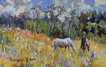 Horses (). Kruglova Irina
