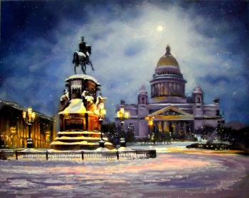 Moonlight night (Night In Petersburg). Pautov Igor