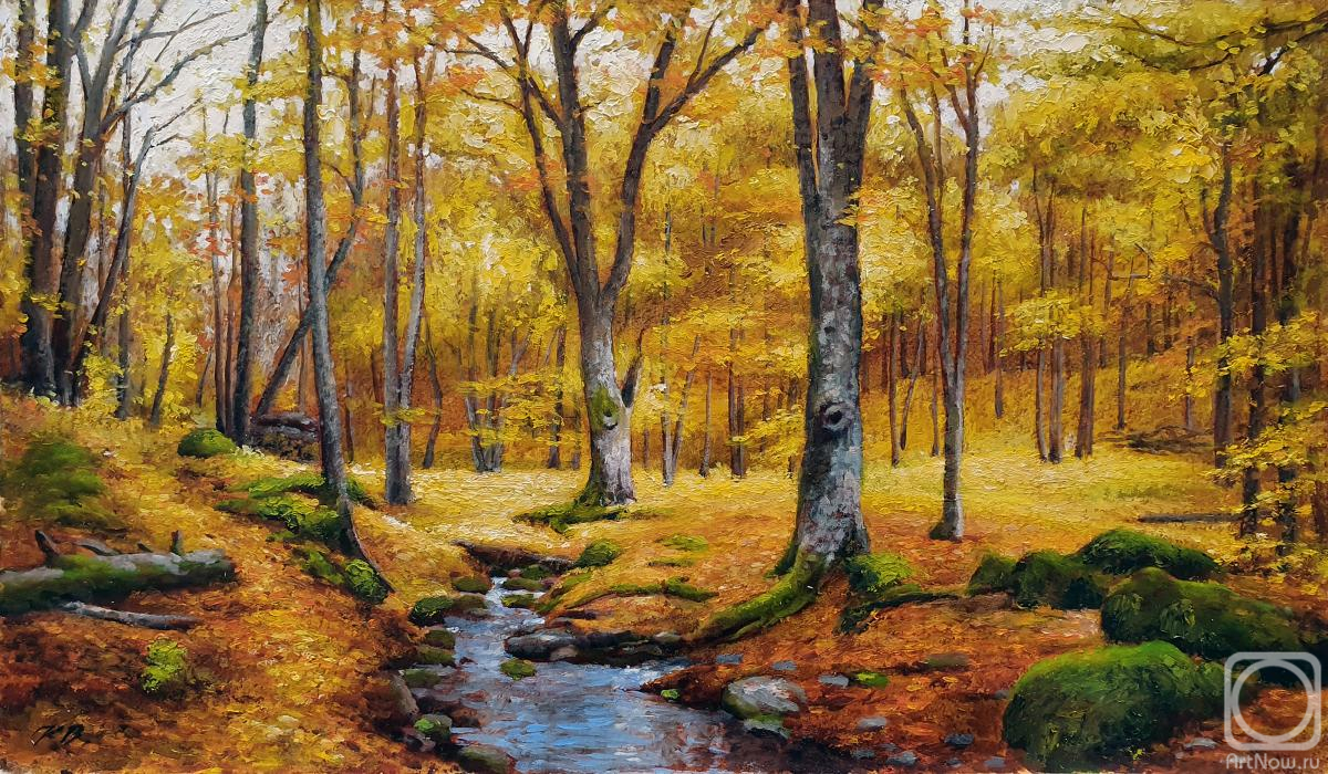 Karlikanov Vladimir. Autumn. Crimean Forest
