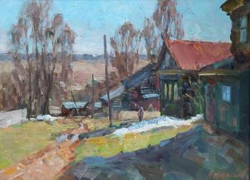 Neighbor (Landscape With Village Houses). Antonova Galina