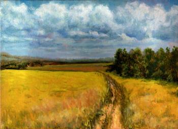 Among the Fields. Mid August (). Abaimov Vladimir