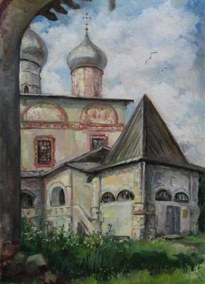 Znamensky Cathedral in Veliky Novgorod ( ). Serova Aleksandra