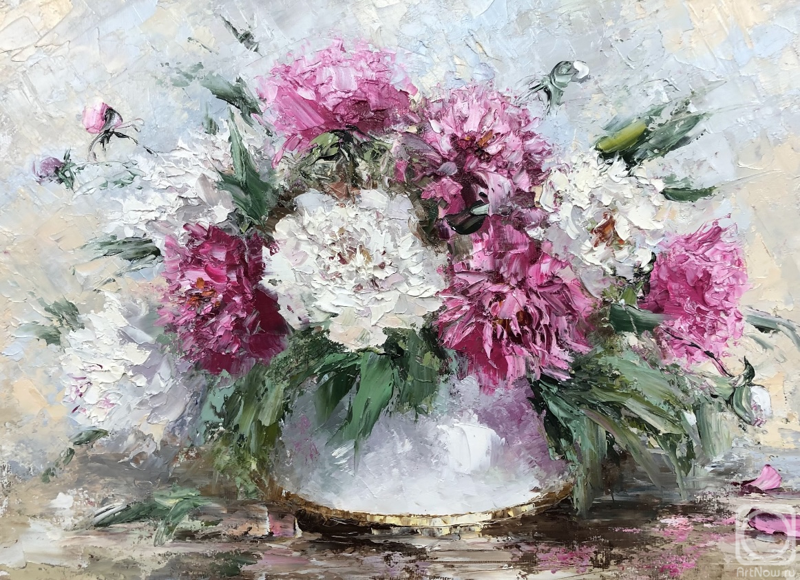 Radov Mihail. Bouquet of peony