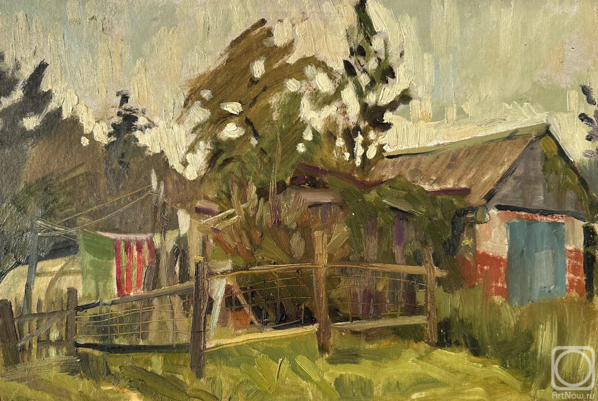 Oparina Polina. Striped towel