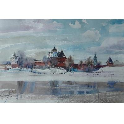 Panorama of the Novgorod Kremlin. Orlenko Valentin