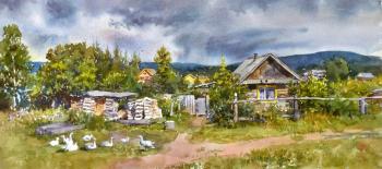 In the village Tyelga. Barsukov Alexey