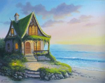 Fairy Tale House on Distant Shores (Buy A Painting To The House). Samusheva Anastasiya