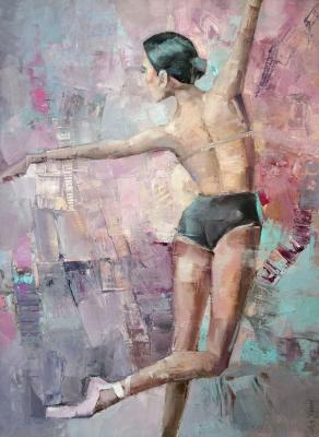 Ballet dancer (Ballerina Painting). Alecnovich Gennady