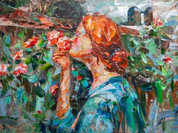 Free copy of W. Waterhouse�s painting *The Soul of a Rose*