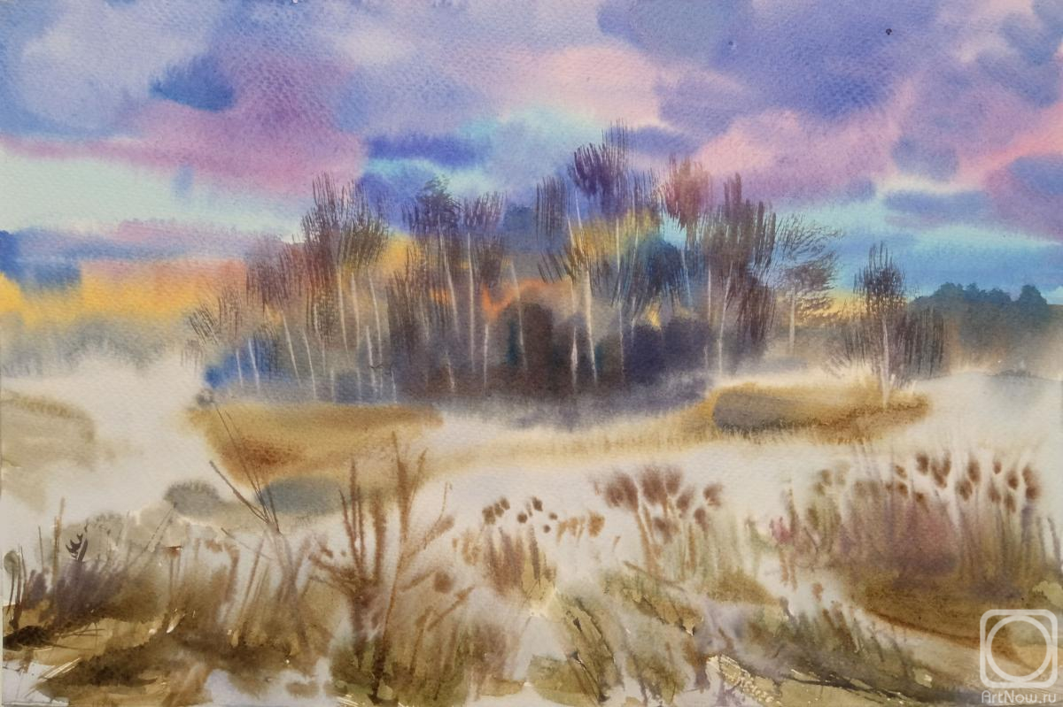 Goryushkina Anastasiya. Winter evening