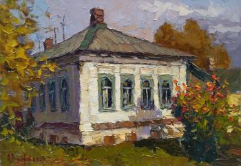 Rowan by the window (Golden Autumn Sun). Vikov Andrej