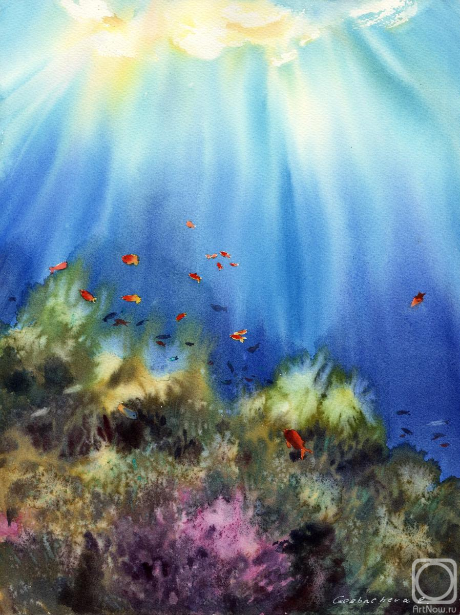 Gorbacheva Evgeniya. Undersea world #14