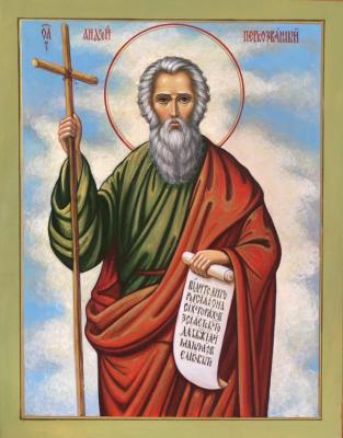 The Icon of St. Andrew the First-Called. Rybina-Egorova Alena
