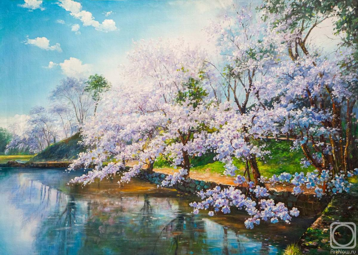 Romm Alexandr. Cherry blossoms