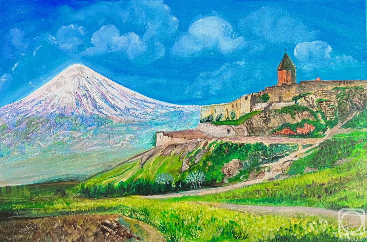 Serebryanskaya Olga. Snow-white Ararat