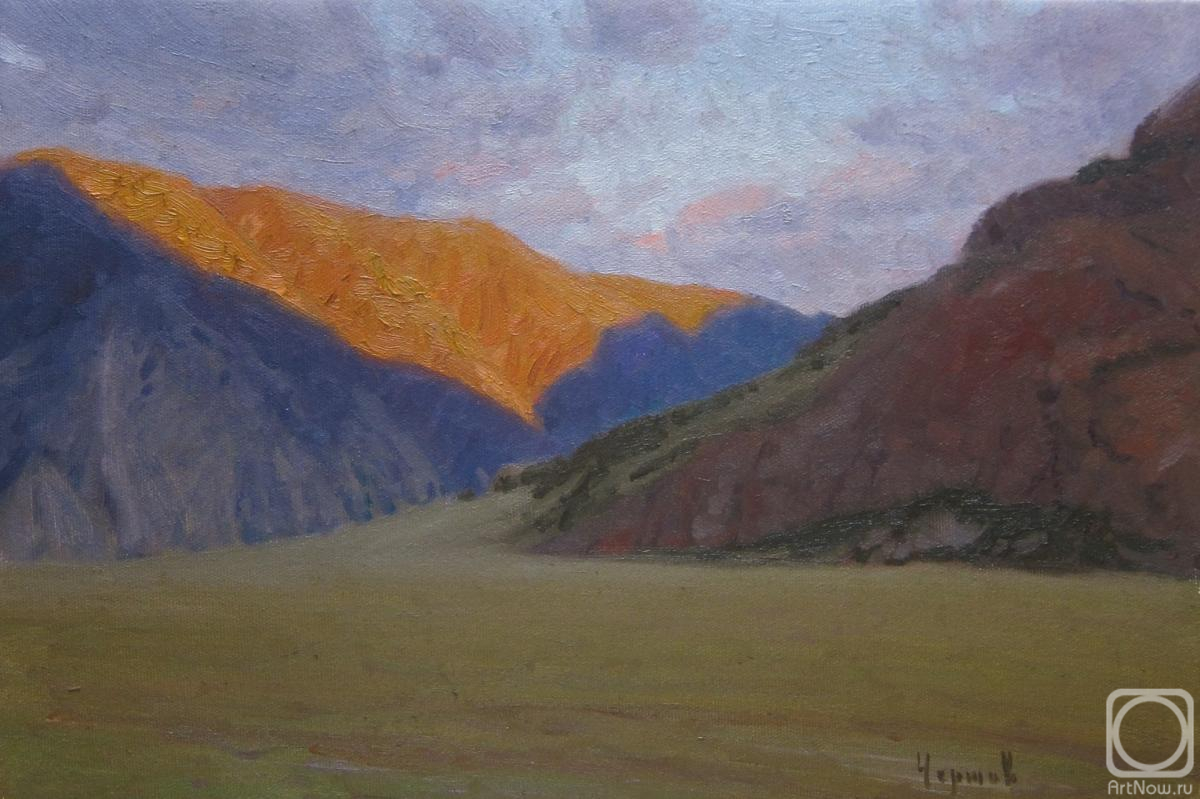 Chertov Sergey. Sunset in Chulyshman Valley