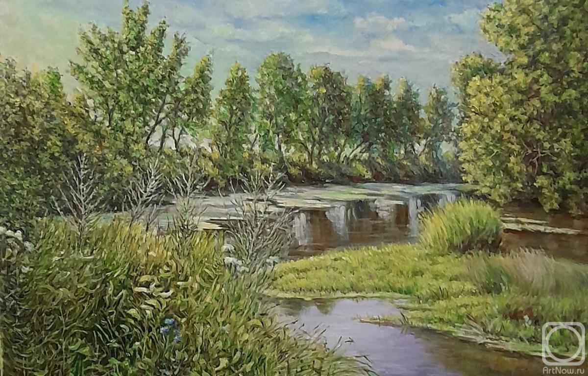 Lukashov Vladimir. Summer on the Surgut River