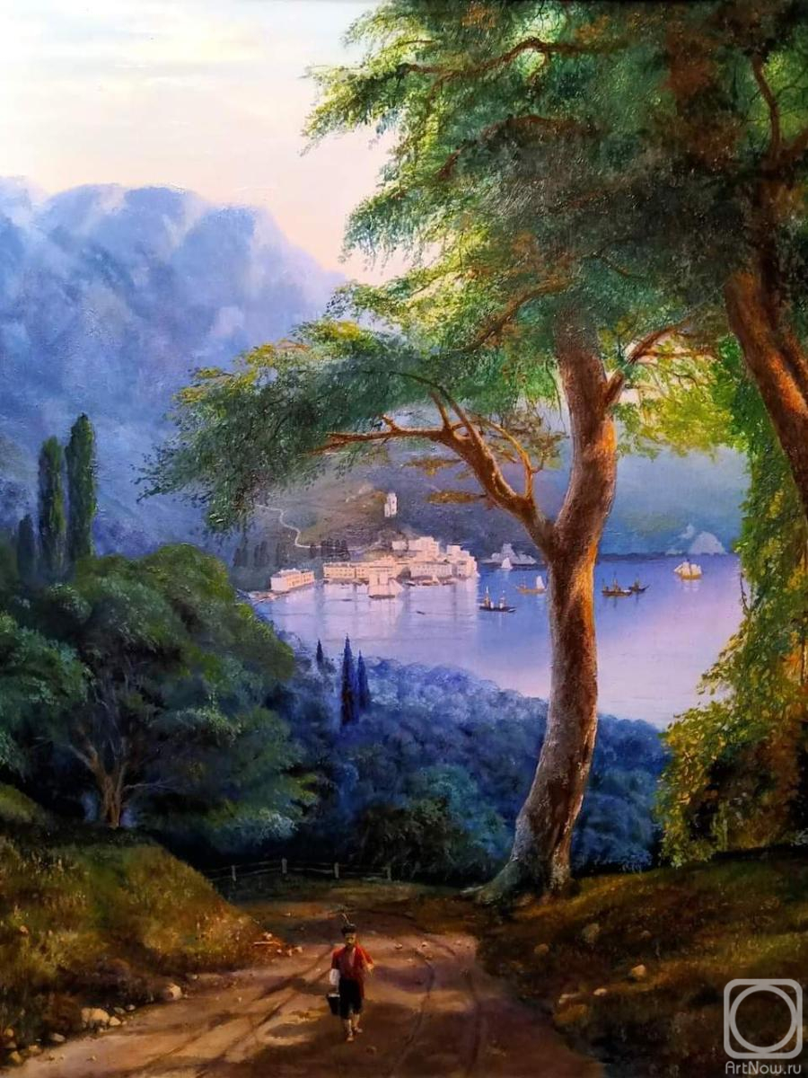 Stolyarov Gennadiy. View of Yalta from the Livadia Palace