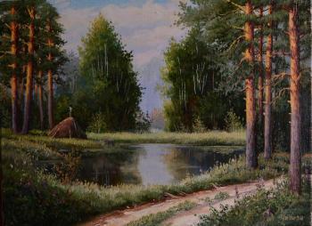 Lake in the forest. Yanulevich Henadzi