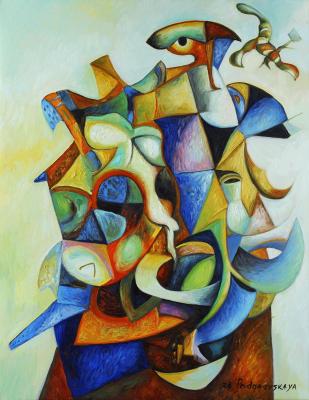 Jazz improvisation No. 2 (Inspired By Picasso). Podgaevskaya Marina
